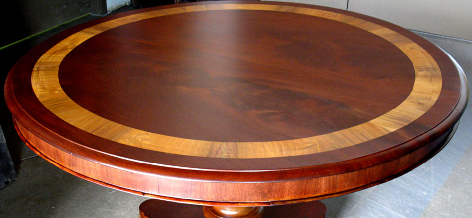 Custom Wooden Round Dining Table