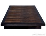 Custom Macassar Over Sized Coffee Table