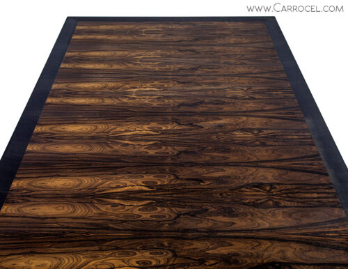 Custom Macassar Over Sized Coffee Table
