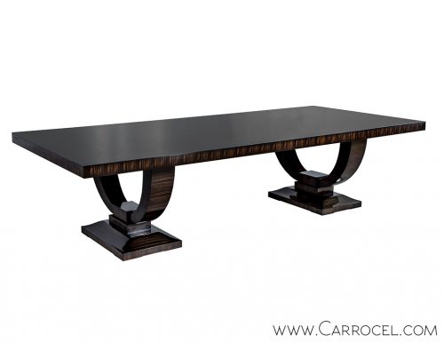 Carrocel Custom Macassar Ebony Dining Table