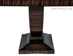 Carrocel Custom Macassar Ebony Dining Table