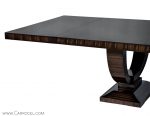 Carrocel Custom Macassar Ebony Dining Table