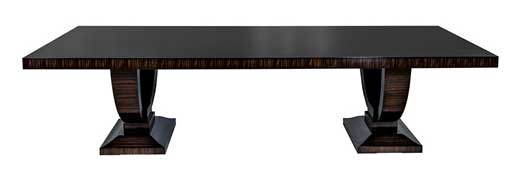 Carrocel’s Macassar Ebony Dining Table