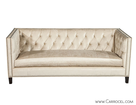 Carrocel Custom Tufted Sofa