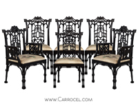 Chinese Chippendale Chairs