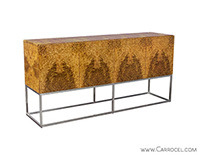 Golden Madrone Modern Sideboard