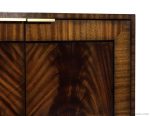 Carrocel Custom Book Matched Flamed Mahogany Buffet