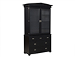 Randal Tysinger Modern Ebonized China Display Cabinet