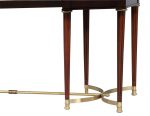Louis XVI Style Mahogany Greek Key Display Console