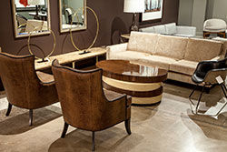 Modern Contemporary Livingroom Suite Deco Influences Carrocel Showroom