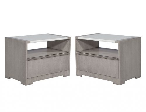 Carrocel Custom White Oak Nightstands