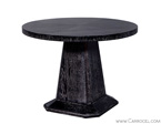 French Art Deco Cerused Occasional Table