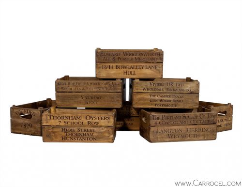 Original Old Wooden Decorative Boxes