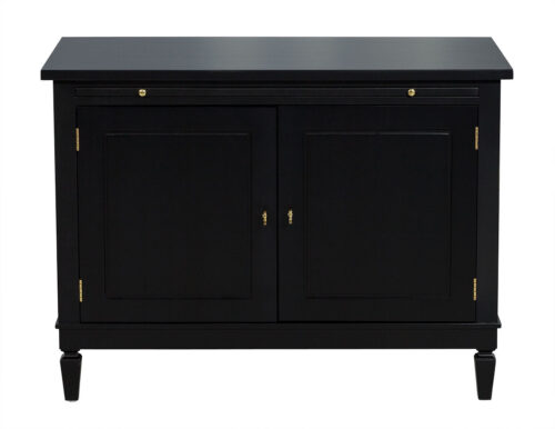 Randal Tysinger  Ebonized Chest with pullout shelf