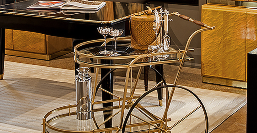 Bar Carts Accentuate and Add Versatility to Home Entertaining and Home Décor
