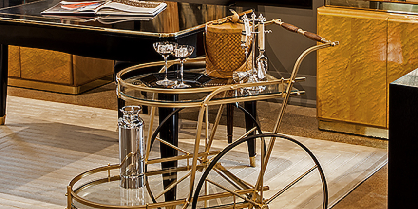 High-End Bar Carts