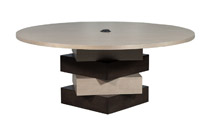 Carrocel Custom Modern Round Dining Conference Table