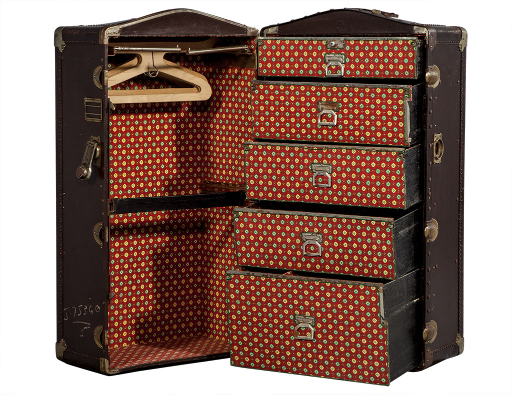 louis vuitton trunk wardrobe