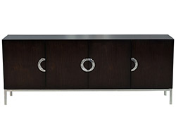 Carrocel Custom Modern Walnut Sideboard