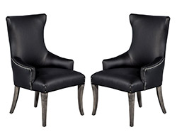 Pair of Carrocel Custom Opus Arm Chairs