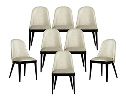 Modern Carrocel Custom Svelte Dining Chairs