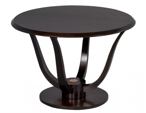 French Art Deco Round Occasional Table
