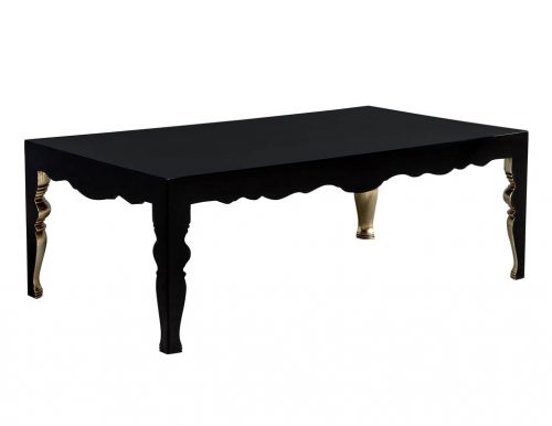 Randall Tysinger Mons Cocktail Table in Black