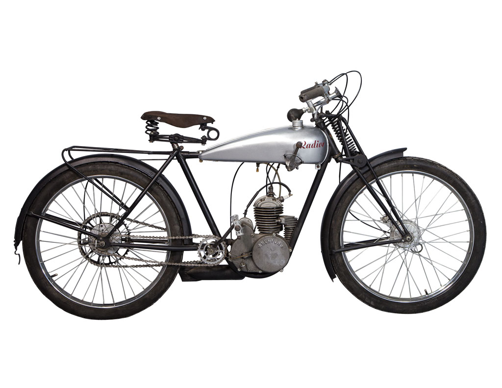 Vintage Radior Motorcycle Post War French Carrocel Fine Furniture