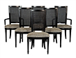 Louis XVI Style Cane Back Dining chairs set of 6