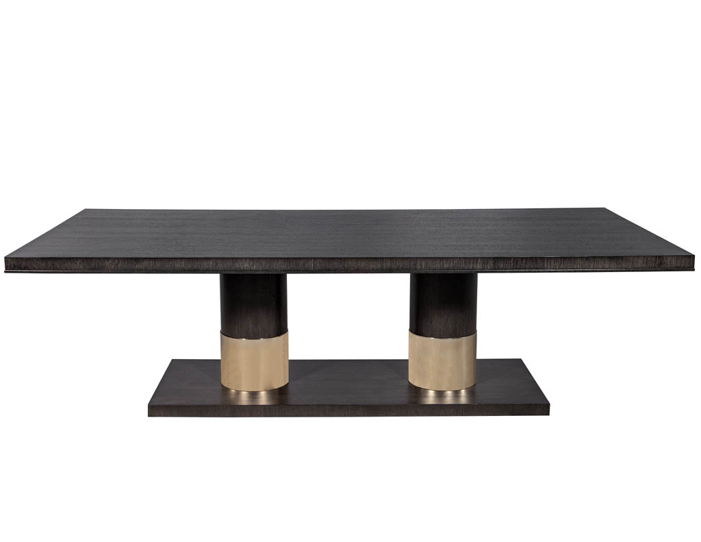 DS-5123-Modern-Oak-Double-Pedestal-Brass-Ring-Dining-Table-002