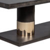DS-5123-Modern-Oak-Double-Pedestal-Brass-Ring-Dining-Table-005