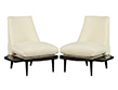 Unique Pair of Mid Century Modern Lounge Chairs