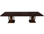 DS-5131-Modern-Custom-Walnut-Dining-Table-Art-Deco-Inspired-002