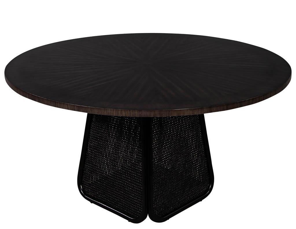 DS-5145-Modern-Round-Grey-Dining-Table-Cane-Base-001