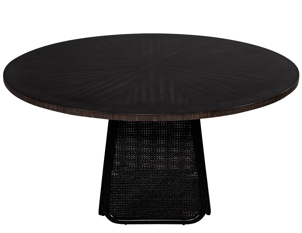 DS-5145-Modern-Round-Grey-Dining-Table-Cane-Base-002