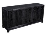 B-2066-Modern-Oak-Black-Sideboard-Buffet-001
