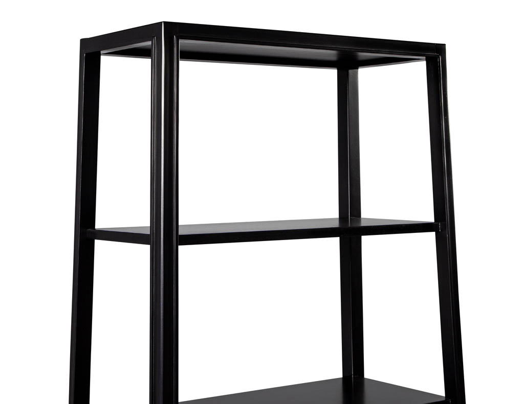 C-3095-Modern-Black-Bookcase-Etagere-Solid-Wood-004