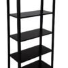 C-3095-Modern-Black-Bookcase-Etagere-Solid-Wood-005
