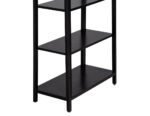 C-3095-Modern-Black-Bookcase-Etagere-Solid-Wood-008