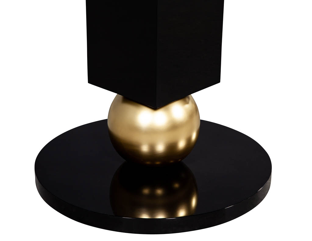 DS-5135-Custom-Modern-Porcelain-Black-Dining-Table-with-Gold-Leaf-Pedestals-0015