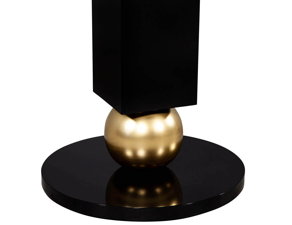 DS-5135-Custom-Modern-Porcelain-Black-Dining-Table-with-Gold-Leaf-Pedestals-0016
