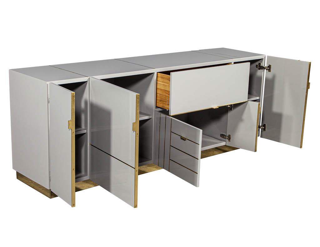 B-2068-Modern-Lacquered-Sideboard-Credenza-Brass-Details-004