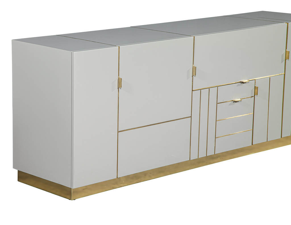 B-2068-Modern-Lacquered-Sideboard-Credenza-Brass-Details-006