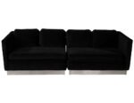LR-3278-Mid-Century-Modern-Lounge-Sofa-Black-Velvet-2-Piece-Set-003