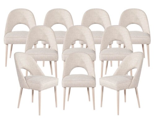 Set of 10 Moderno Custom Dining Chairs
