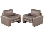 LR-3300-Pair-Vintage-Mid-Century-Modern-Leather-Lounge-Chairs-Style-of-Paul-McCobb-001