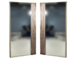 Modern Bronze Metal Floor Mirrors by Baker Furniture McGuire