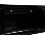 B-2075-Modern-Black-Lacquered-Sideboard-Faux-Parchment-Fronts-0011
