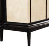 B-2075-Modern-Black-Lacquered-Sideboard-Faux-Parchment-Fronts-0015