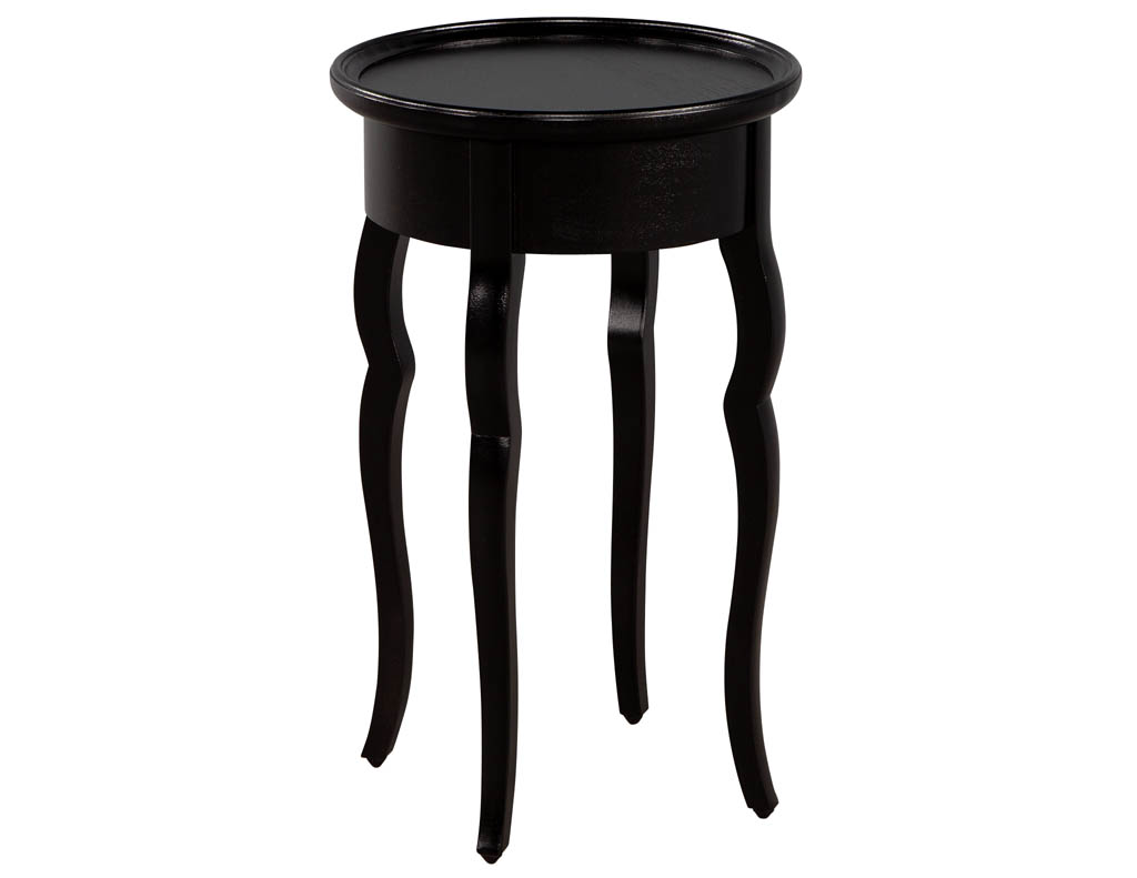 CE-3340-Ebonized-Occasional-End-Table-Drink-Table-001